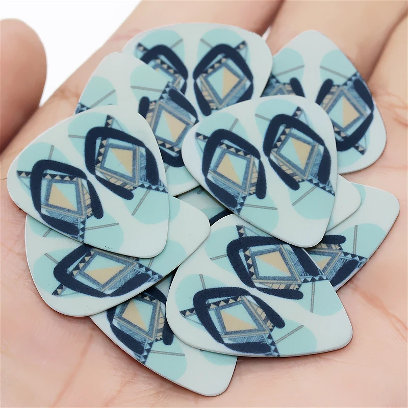 SOACH 50pcs Bass Guitar picks Plucked Instrument Accessories Guitar Acoustic guitar pick ukulele Parts Personality style