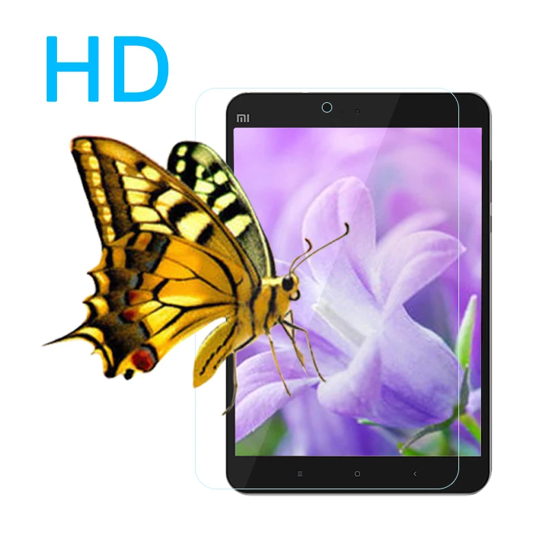 

High Quality HD lcd screen protector film For XIAOMI Mipad 1 2 7.9" front high Clear glossy protective films with clean cloth