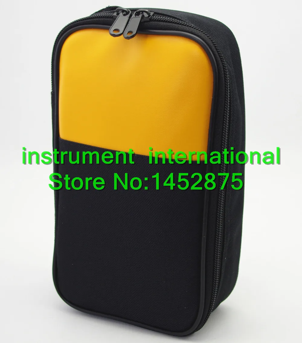 Soft Carrying Case/bag for fluke hioki sanwa Kyoritsu victor Uni-T Multimeter  for Fluke 87V  28II 27II 88V 1621