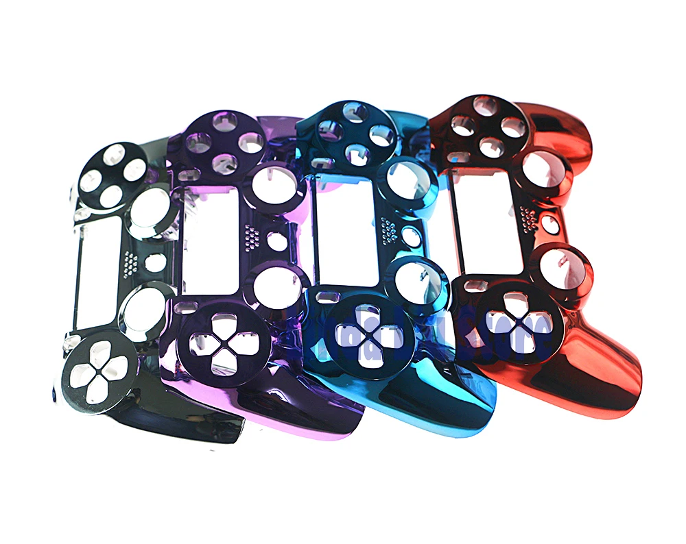 ChengChengDianWan 핫 컨트롤러 도금 쉘 하우징 커버, 소니 PS4 컨트롤러 쉘 무선 컨트롤러용, 20 개