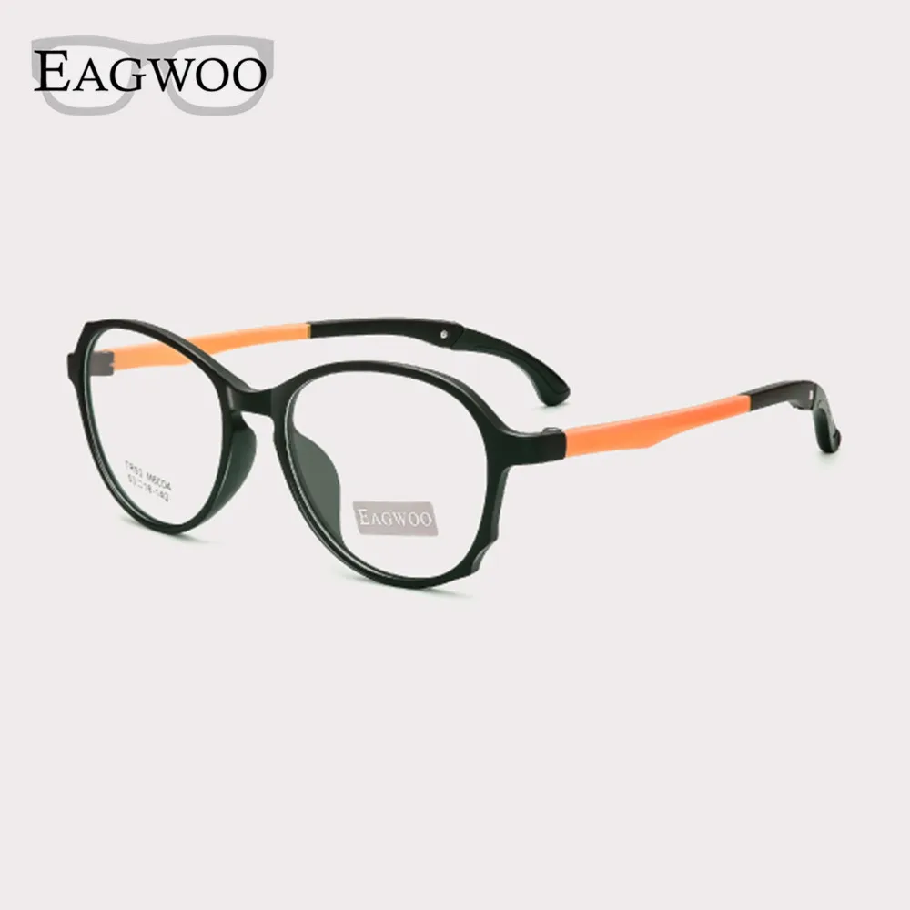 New TR Sports Eyeglasses Full Rim Optical Frame Cat Eye Vintage Nerd Spectacle Adjustable Ear Hook Design Eye Glasses 6004