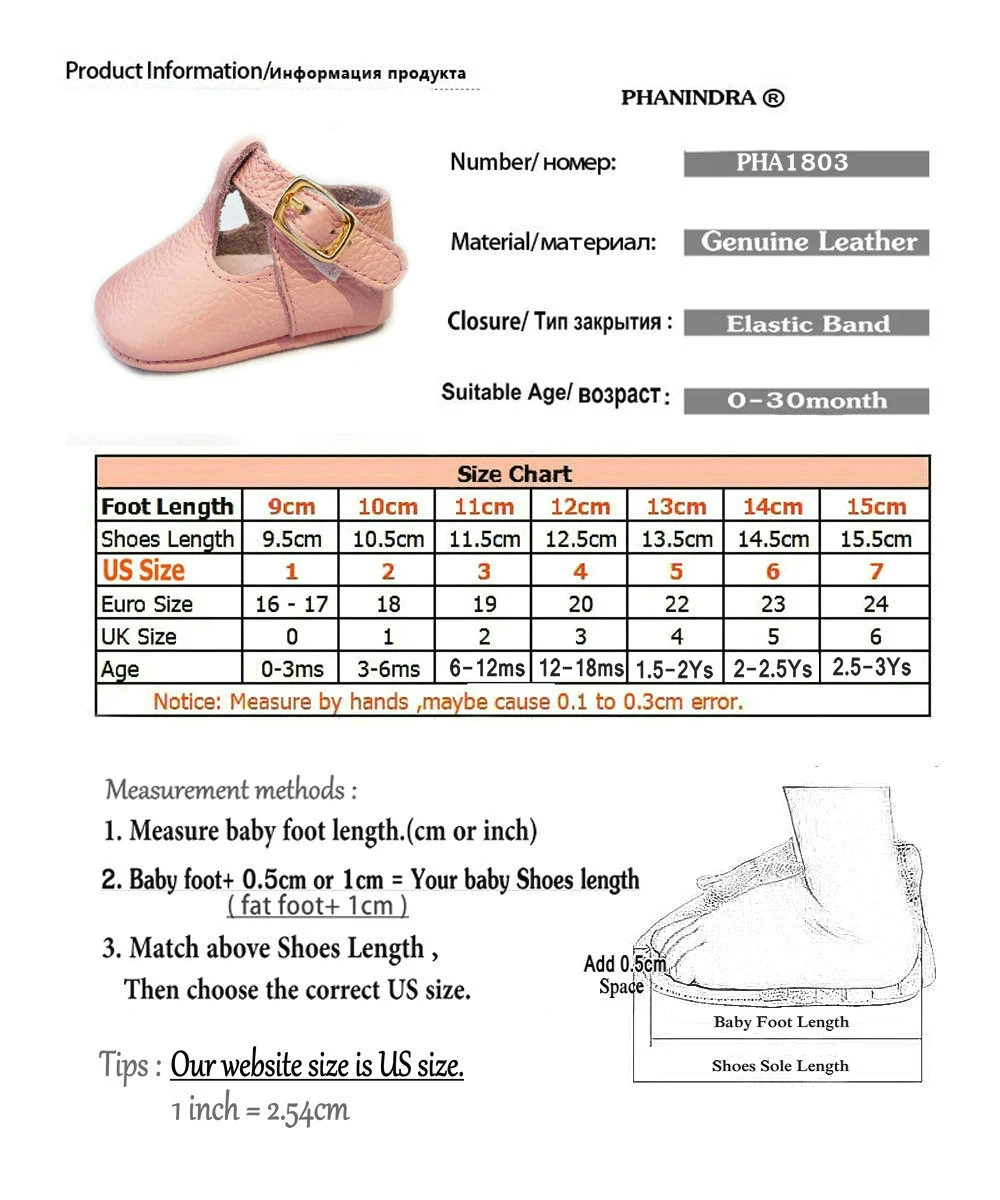 Genuine Leather shoes buckle paste baby Moccasins Soft Moccs Baby kids girls Newborn first walker Infant Children Shoes