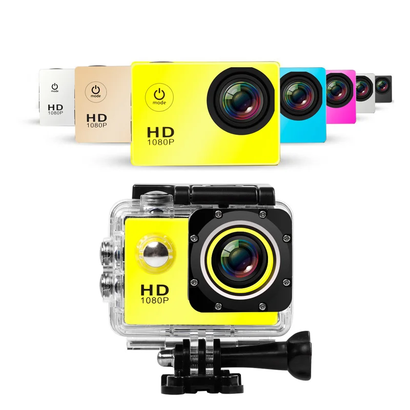 Water proof Mini Camera Full HD 1080P Action Sport Camcorder Outdoor For Gopro Style Go Pro 2