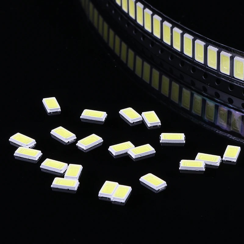 100pcs 5630/5730-CW/WW 0.5W-150Ma 50-55lm 6500K White Light SMD 5730 5630 LED 5730 diodes (3.2~3.4V)