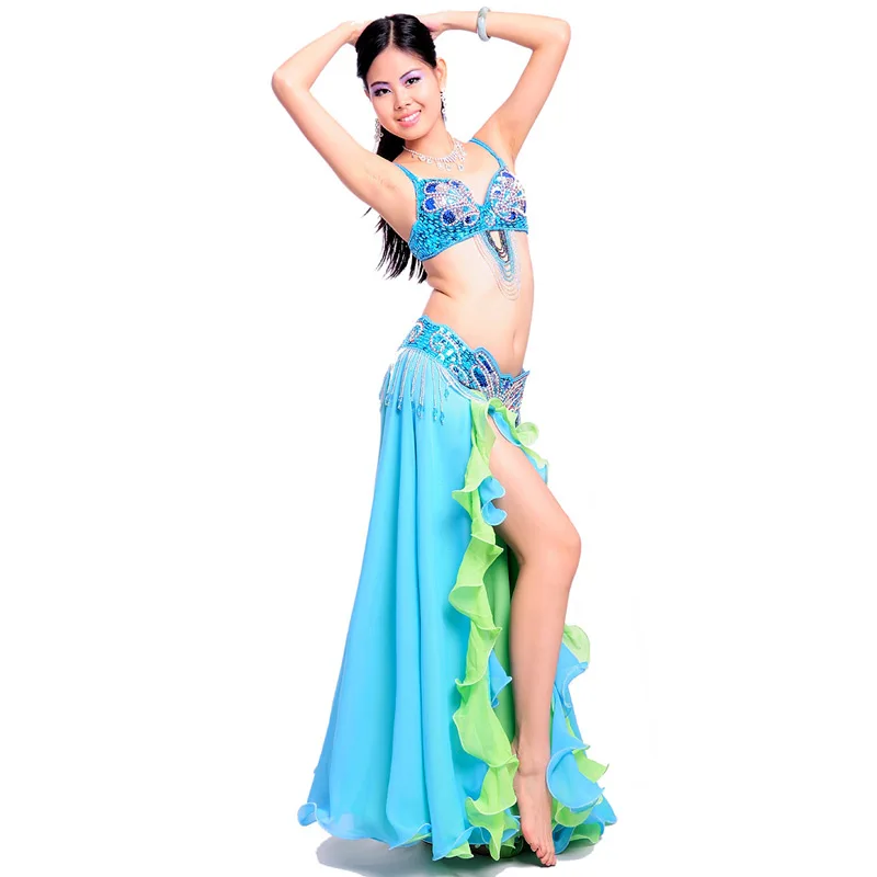 Oriental dance dress belly dance costumes for women belly dancing outfit belly dancer bra belt skirt set sexy bellydance clothes