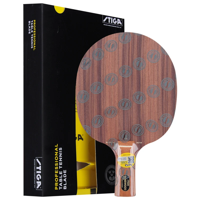 Original Stiga table tennis racket Blade Rosewood NCT 5 7