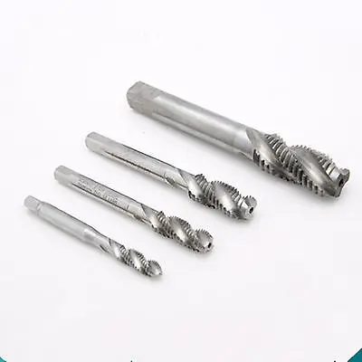 1pc Metric Right Spiral Flute Tap - M4 x 0.5 (4mm) - H2 HSS Threading Tools