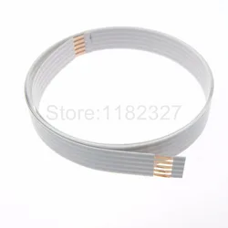 5Pin 8MM width 1.4MM Pitch G type 660MM length Insulating film 80uM airbag ffc cable for renault megane II