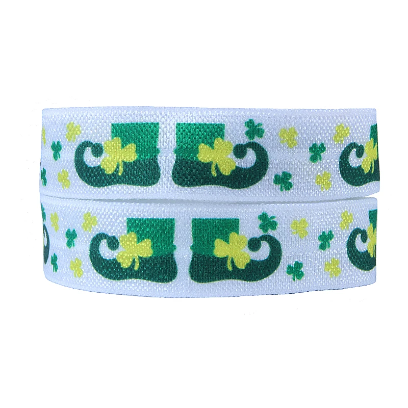 

FLRA FOE (100yards/lot) st patrick shoes fold over elastic