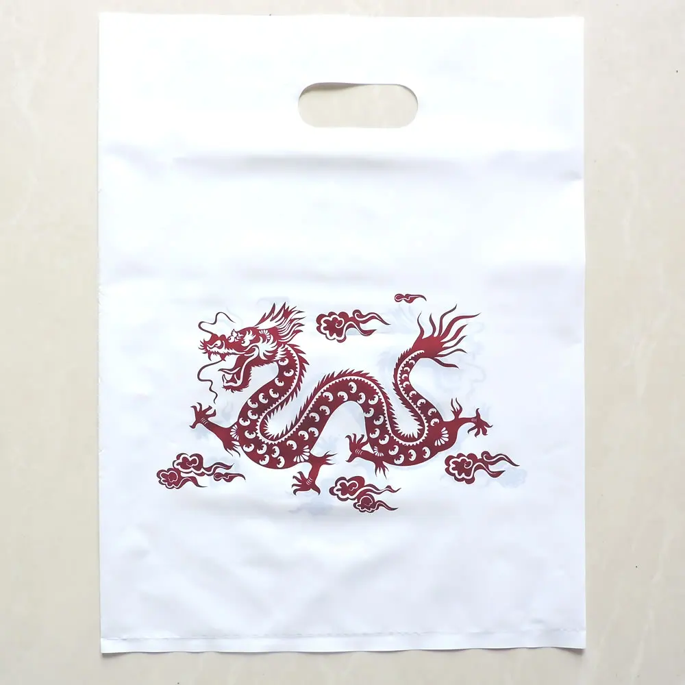 30x40cm Custom Printed Logo Promotion Gift Plastic Bag