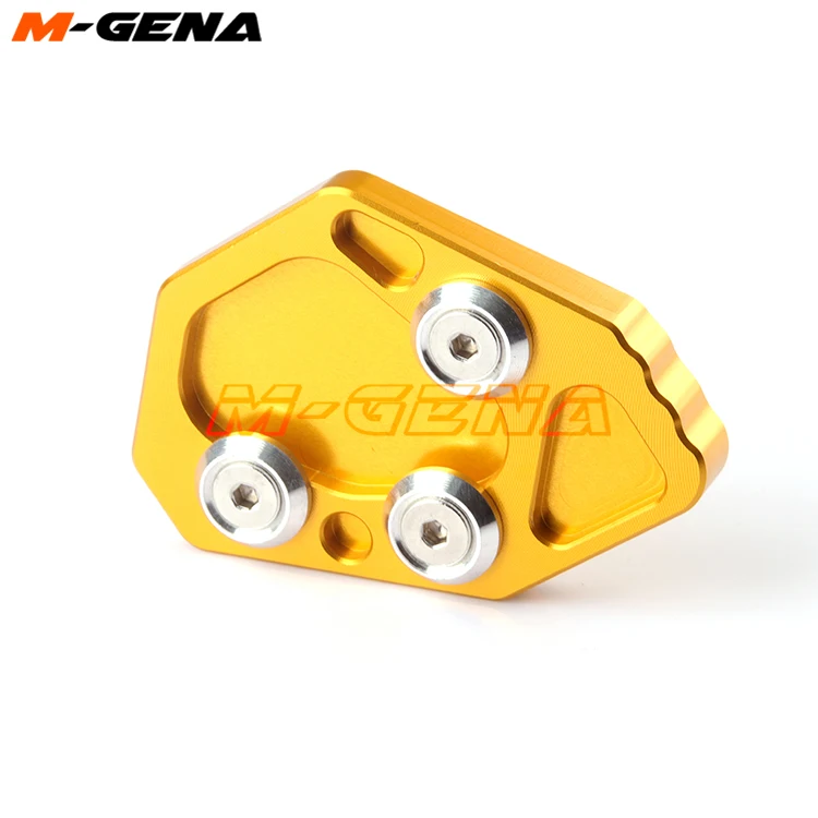 Kickstand Foot Side Stand Extension Pad Support Plate For K1200S K1200R 2005-2008 K1300S K1300R 2009-2014 09 10 11 12 13 14