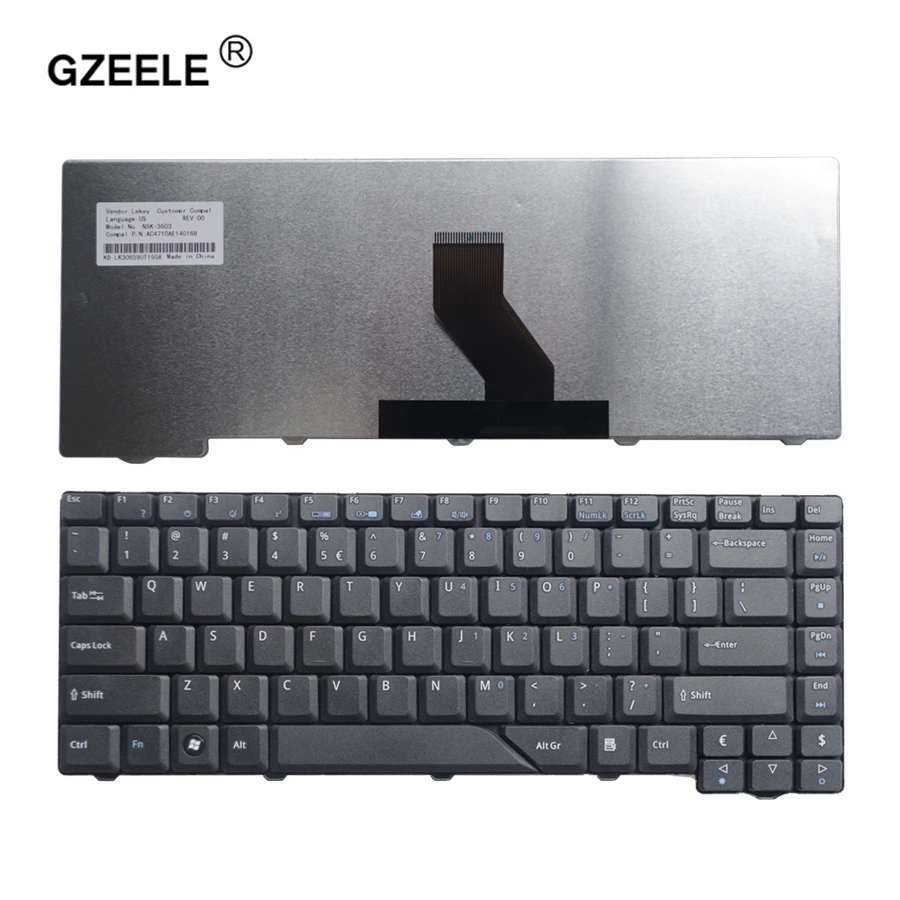 US/SP laptop Keyboard for Acer Aspire 4210 4220 4520 4710 4720 4920 4930 5220 5310 5520 5710 5720 5235 5910 5920 5930 6920 5315
