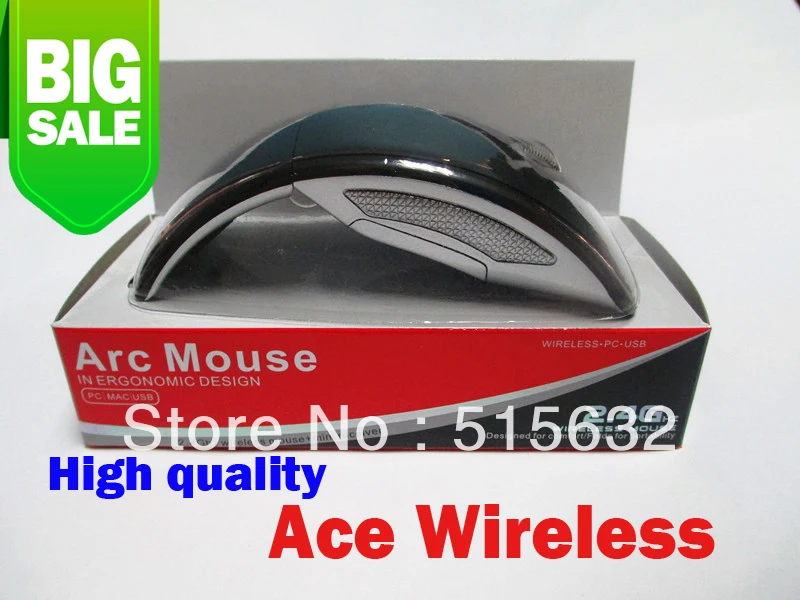 New 2.4GHz Wireless Foldable Folding Arc Optical Mouse For Microsoft For Laptop