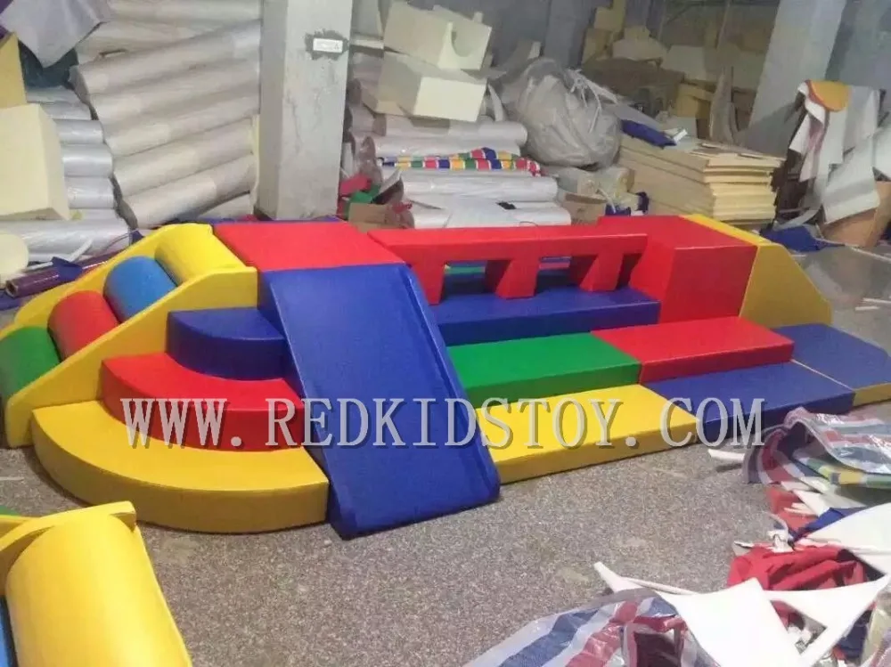 

Exported to Costa Rica Eco-friendly 100% Safe PVC Indoor Foam Play Equipment HZ-61041