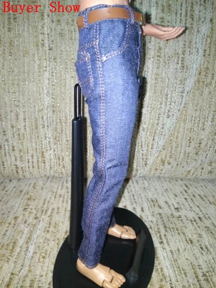 1/6 Scale Classic Denim Trousers Male Clothes Man Jeans Pants fit 12 Inches Muscular Men Body Action Figure Accessories