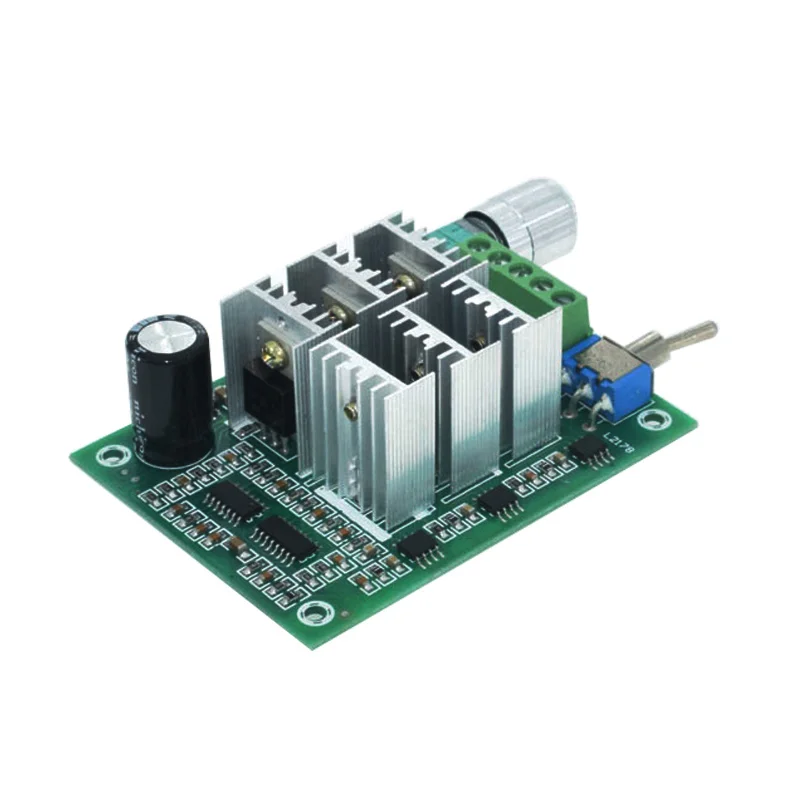 BLDC three phase brushless sensorless motor controller BL02 15A violent fan modulation DC5V6V9V12V36V forward and reverse