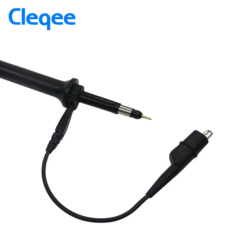 Cleqee P7100 1 sztuk sonda oscyloskopowa 100mhz BNC osłona ochronna zakres sondy X1/X10 DC-100MHz
