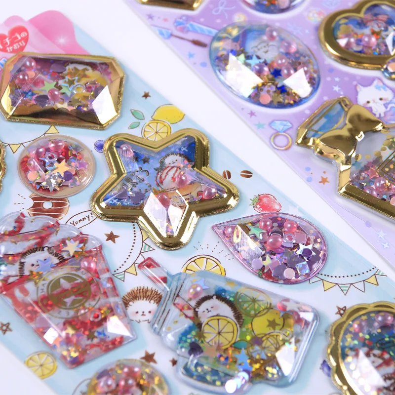 1set Kawaii Stationery Stickers Aroma pearl shake Diary Planner Decorative Mobile Stickers Scrapbooking DIY Craft Stickers image 3