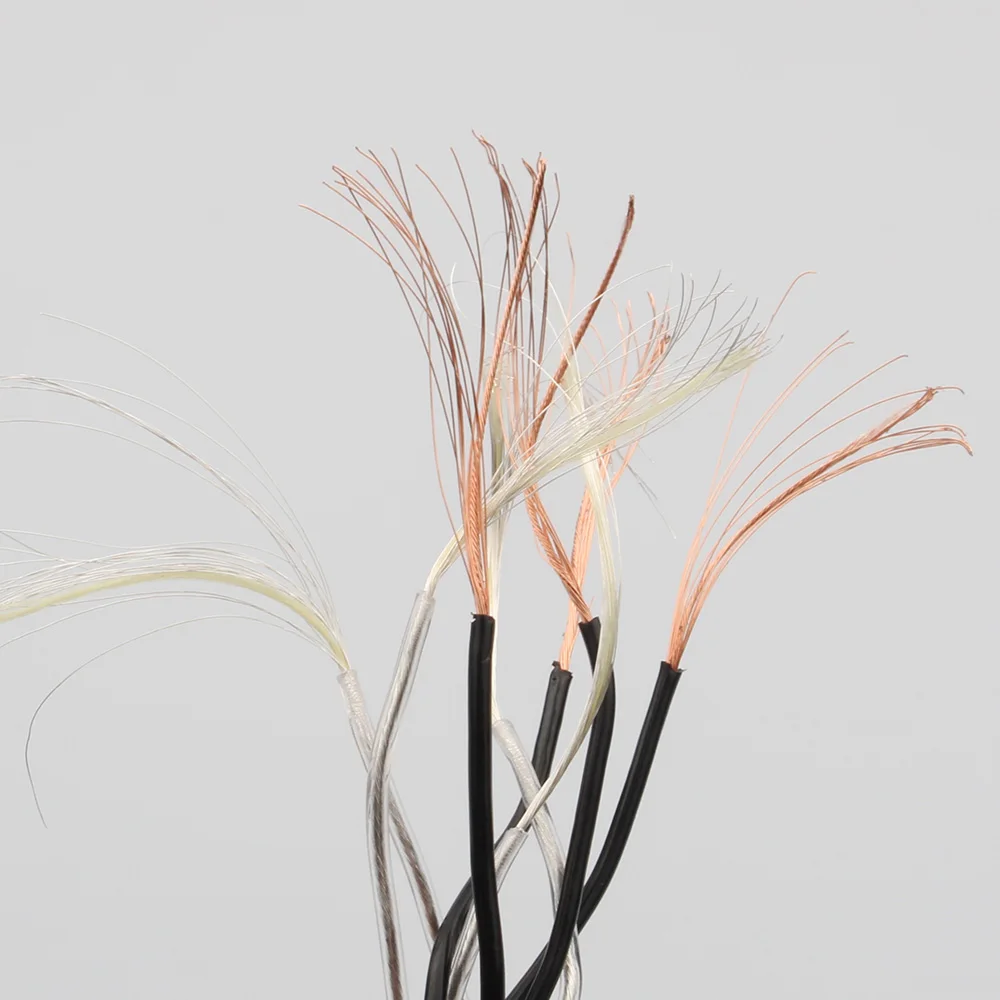 OKCSC HiFi Tai Nghe Cáp MMCX/2PIN Kết Nối 0.78Mm 2.5Mm Cân Bằng Nam Cắm Jack 3.5Mm Stereo OCC cho SHURE WESTONE 1964