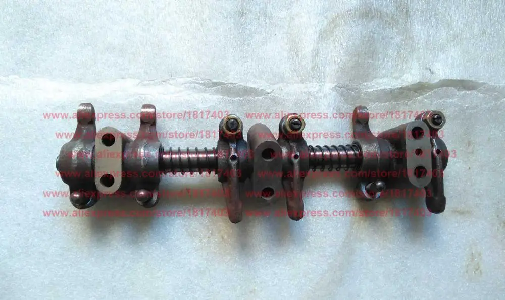 KM385BT Rocker arm shaft assembly, LL480B-03210, L375-03205, KM385BT-03202, KM385BT-03207, Laidong KAMA LD engine parts, KM385BT