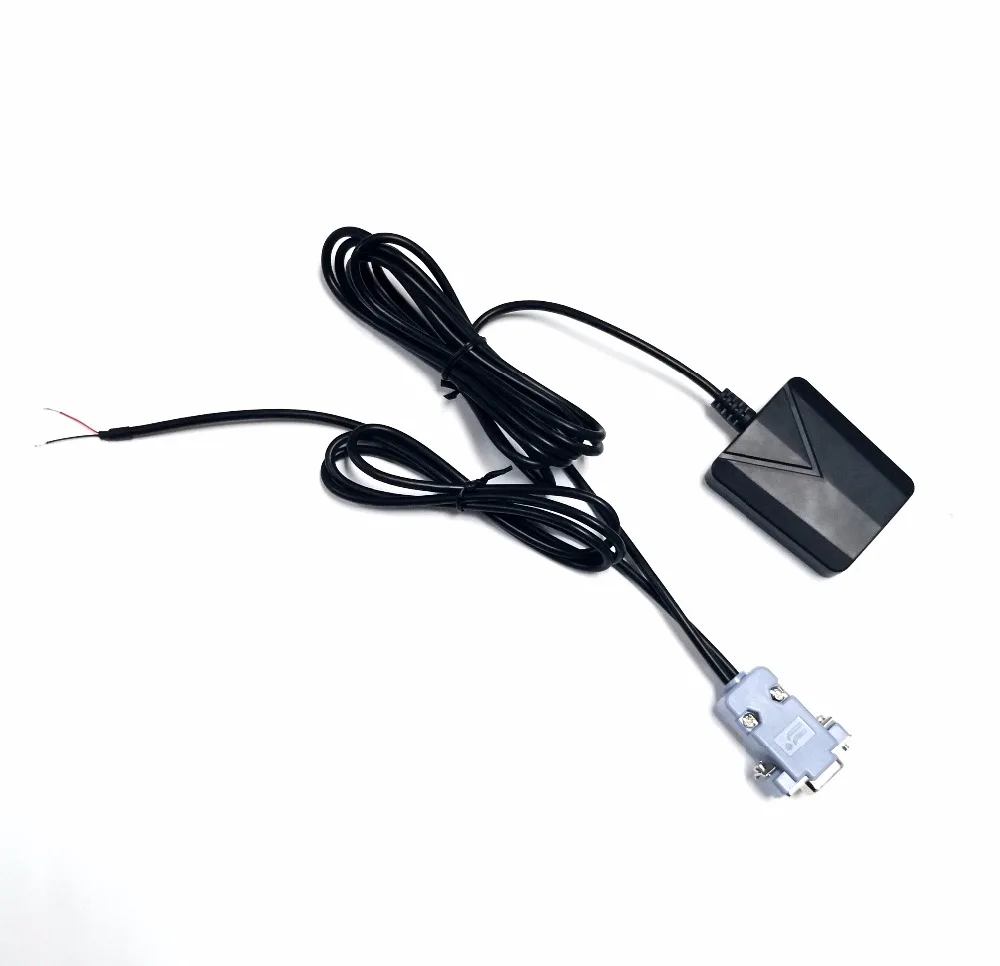 12V-24V RS232 DB9 female  GPS GLONASS receiver Antenna 4800 baud rate, support 1-10HZ   Gnss  Chip Module Design,NMEA0183.