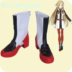 Sword Art Online Yuki Asuna Yuuki Asuna Cosplay Shoes Boots Props Game Anime Halloween RainbowCos0