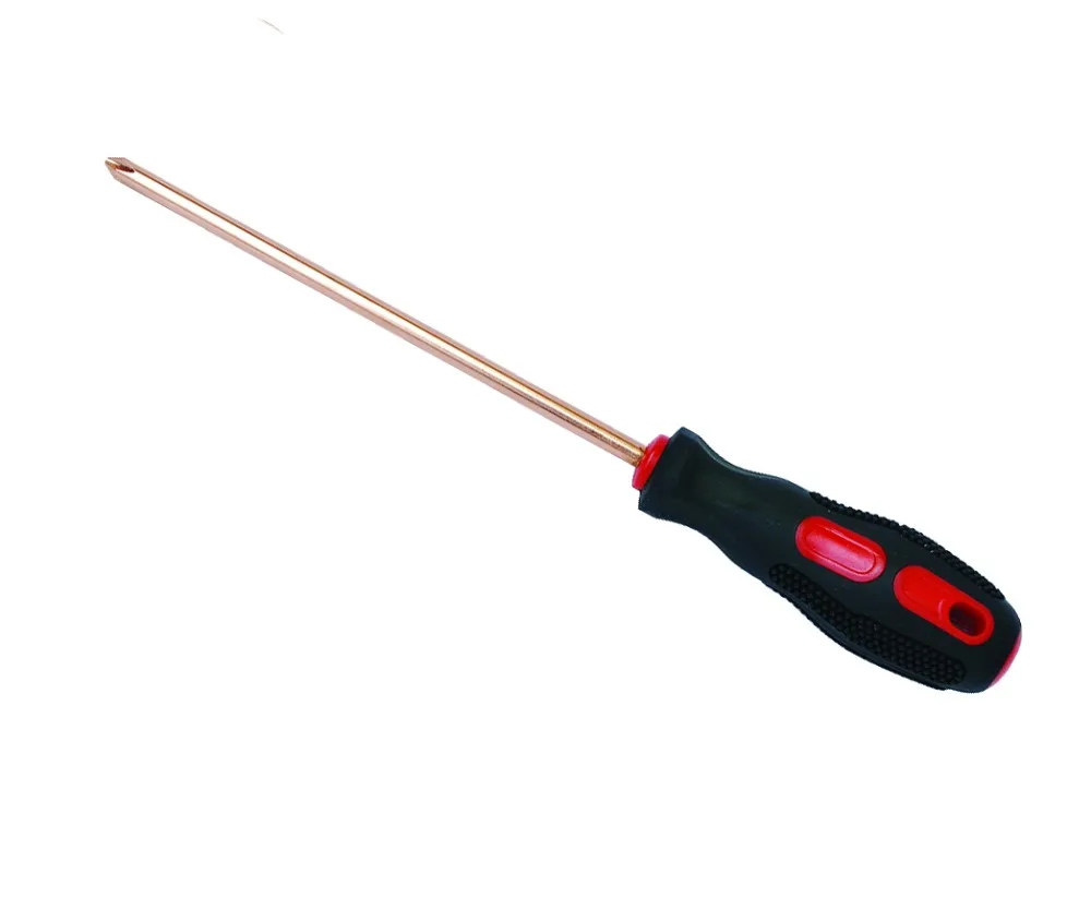 Non sparking 10x300mm Phillilps Screwdriver,Non magnetic safety copper alloy hand tools