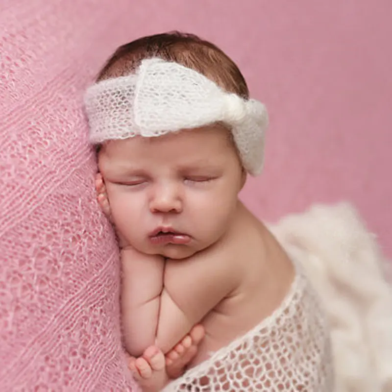 Newborn headband photography props,Baby mohair head wear photo props