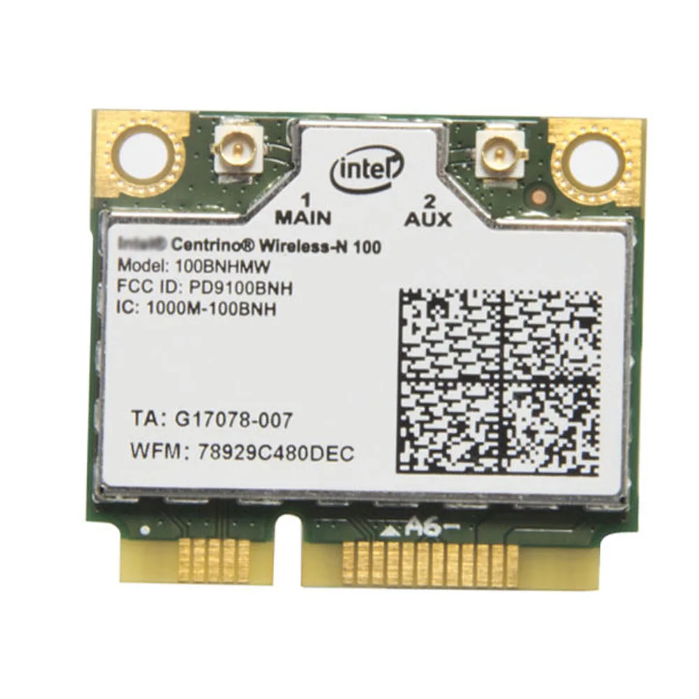 המארח האידיאלי למחשבים עם Intel: כרטיס רשת Wireless Adapter Card for Intel Wireless-N 100