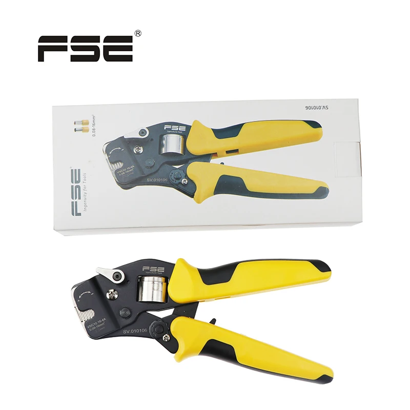 FSE VSC10 16-4A Pliers Crimping Wire Crimper Hand Tools Multifuncional Crimp 0.08-16mm 26-5AWG Mini Plier