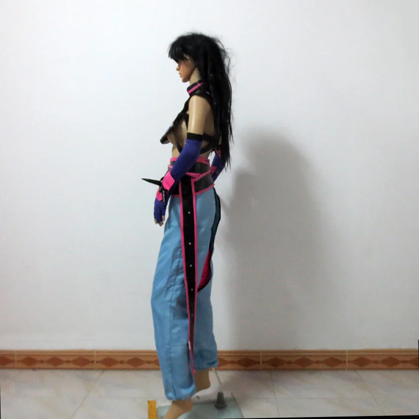 Game Juri Han Uniform Christmas Party Halloween Uniform Outfit Cosplay Costume Customize Any Size