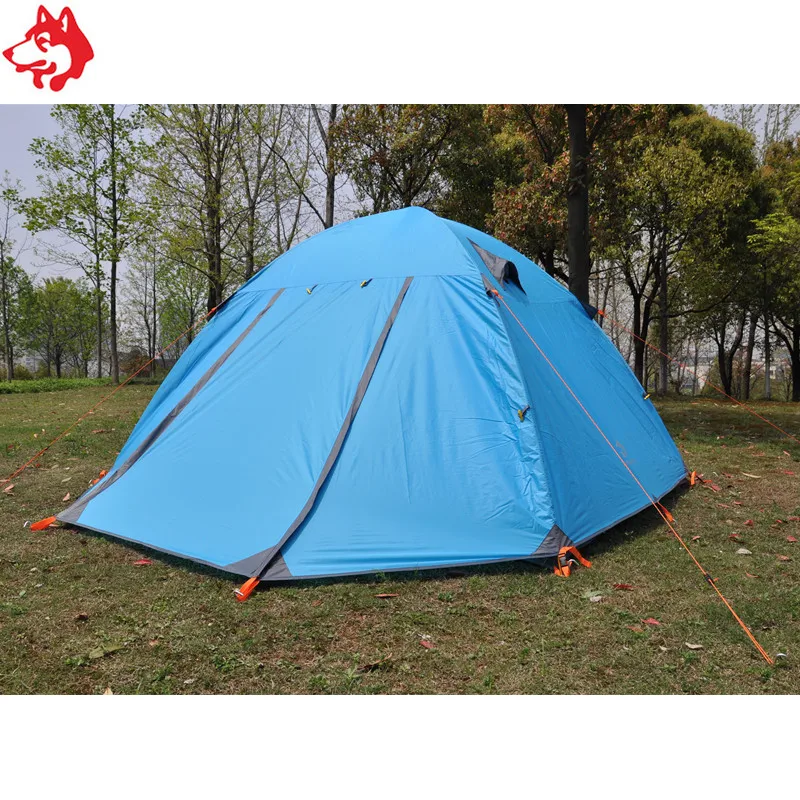 Jungle King 6 people four seasons large capacity tent waterproof and rainproof beach  family outdoor party hiking camping tent