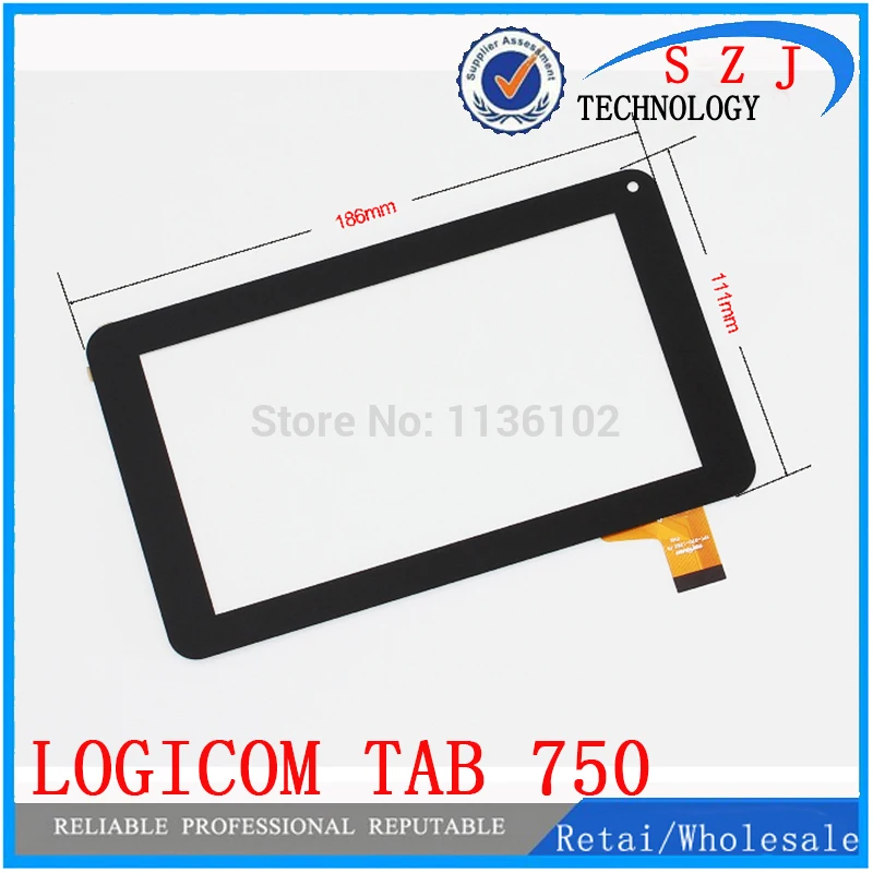 

7" inch for Storex eZee Tab 706 / LOGICOM TAB 750 Tablet Touch screen panel Digitizer Glass Sensor Replacement 5Pcs