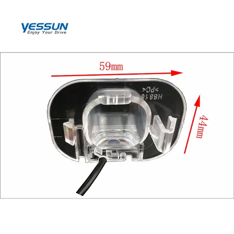 CCD-mörkerseende backkamera för Kia Venga 2010~2015 backkamera med LED/backkamera 8 best sales Kia Venga backkamera - №3