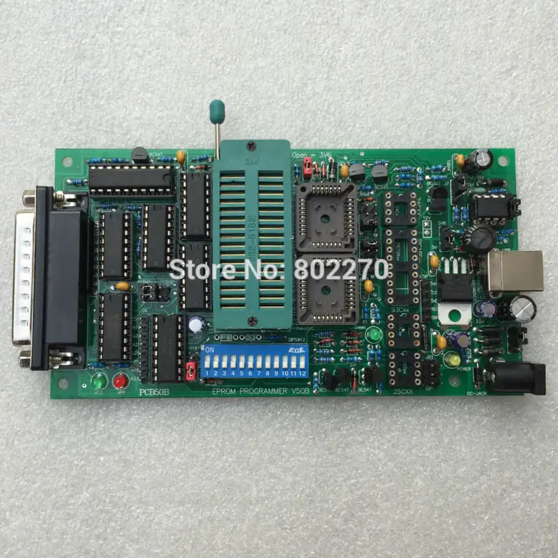 Programador universal à prova d'água, com usb, pcb5.0b