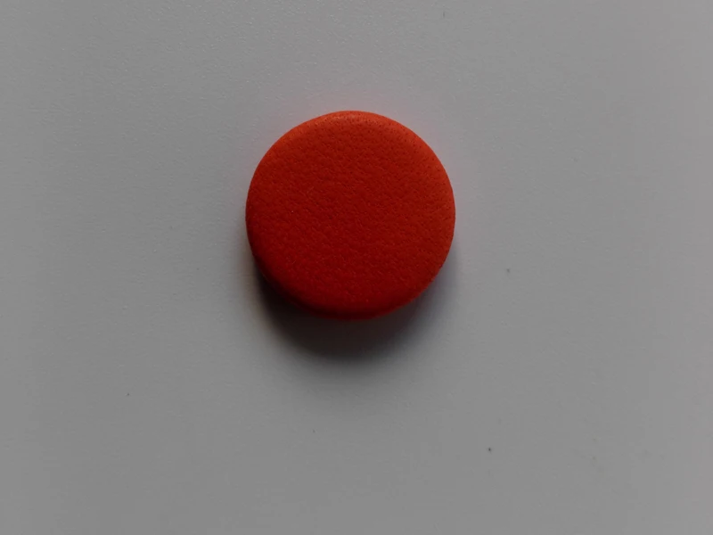 (3 Set/Lot) Orange-red Leather Bb Clarinet Pads For Clarinet Parts