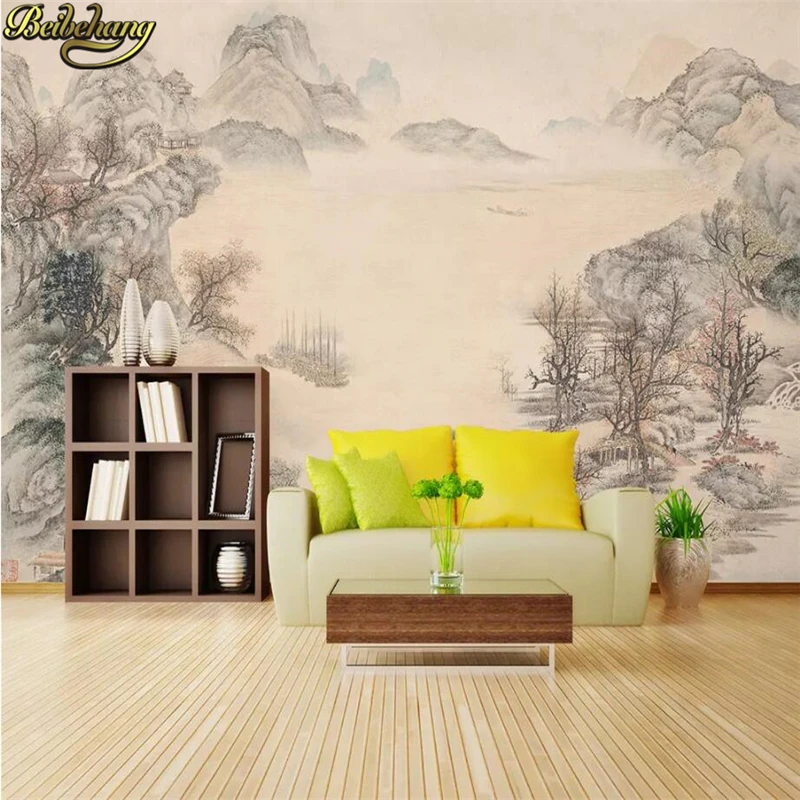 

beibehang 3d mountain & water Europe TV backdrop wallpaper living room bedroom murals papel de parede wallpaper for walls 3 d