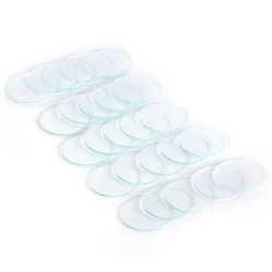 5pcs For Watch Repair Size  36mm/37mm/38mm/39mm/40mm Watch Glass  Anti-scratch Transparent Round Crystal Glass Part