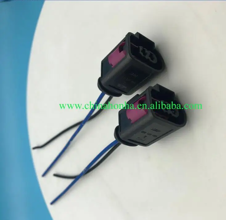 4D0971992 para motor arnés claxon de motor conector de clavija cable 2 Pin