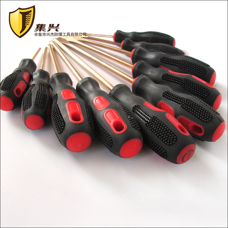 3.2*50mm Non magnetic,Explosion proof phillips Screw driver, Non sparking Screw Driver, Beryllium bronze Screwdriver.