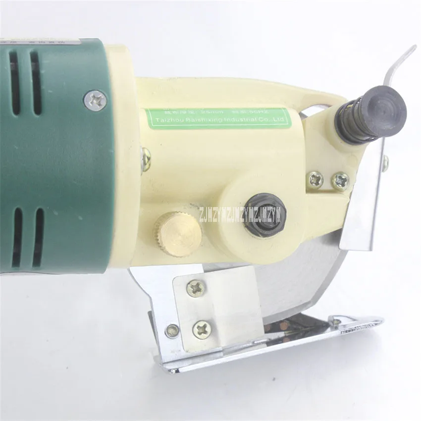 Máquina de corte elétrica com faca redonda, tesoura para cortar roupas de modelo pequeno, 110v/220v, 170w, venda imperdível