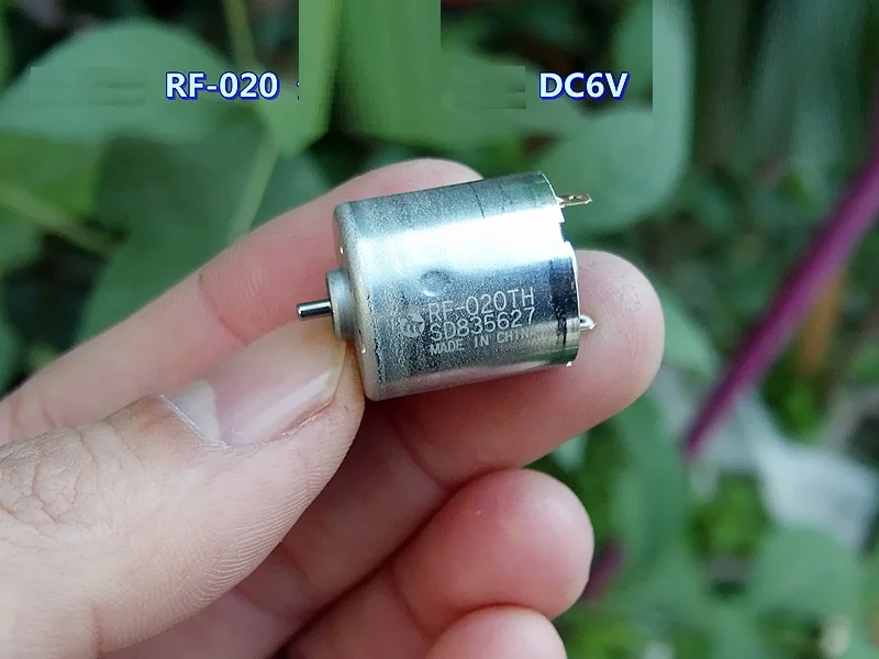 10PCS Mabuchi RF-020 Precious Metal Brush 4.5-6VDC Motor with First-class Quality and Long Life,Very Quiet