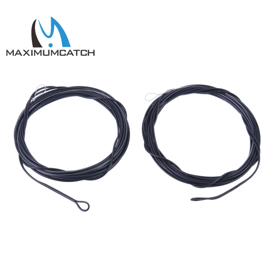 Maximumcatch 2 szt. 5-12FT 10-25LB rdzeń monofilamentowy Poly Leader 3-6ips tonąca żyłka