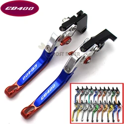 For Honda CB400 Superfour VTEC 1 CB 400 Motorcycle Folding Extendable CNC Moto Adjustable Clutch Brake Levers