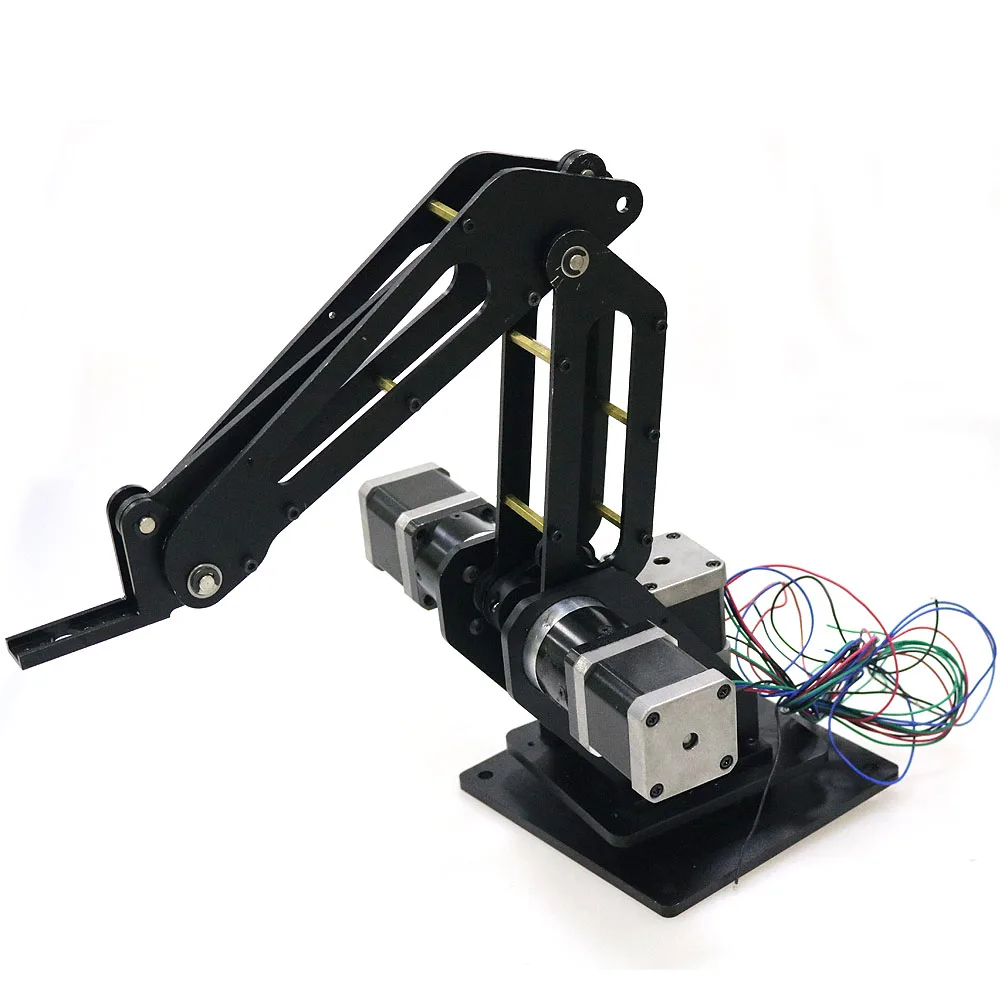 3dof Industrial Robotic Arm Manipulator Robot Arm 3 Axis With Full Metal Frame For Writing, Laser Engraving, 3D Printer