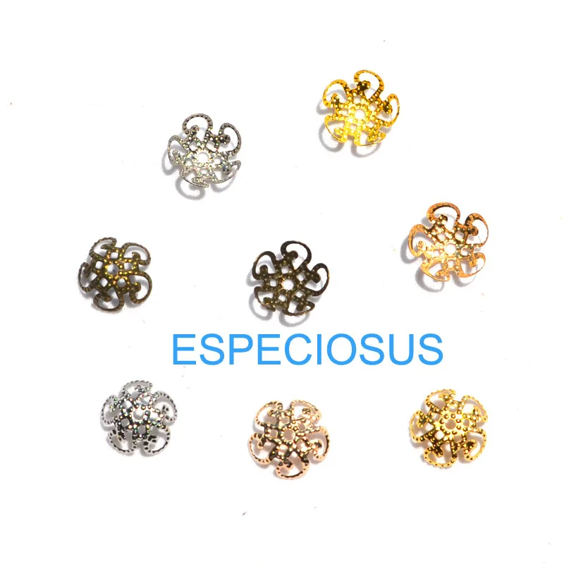 100pcs DIY Jewelry findings and components 11MM Metal Accessory Earring Making Departments Round Spacers Handcraft Accessories