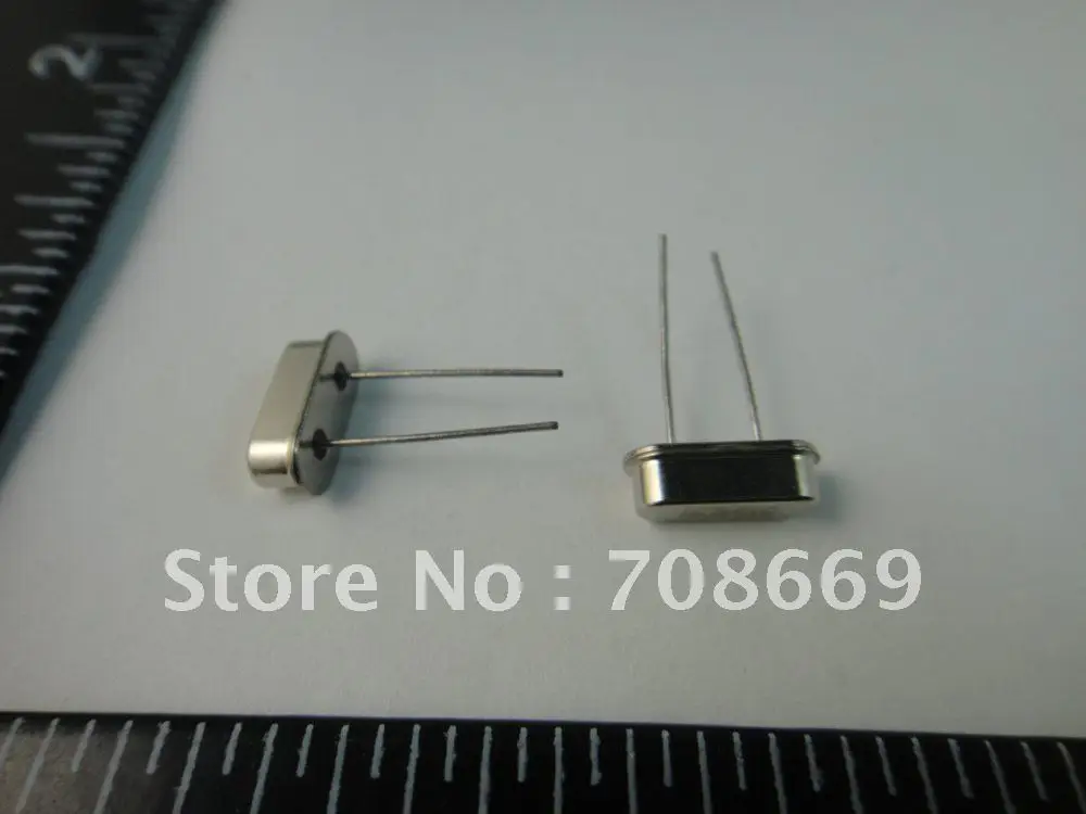 20pcs 4MHz/6MHz/8MHz/10MHz/12MHz/16MHz/18MHz/20MHz/25MHz/26MHz/27MHz/48MHz Crystal HC-49/S Low Profile