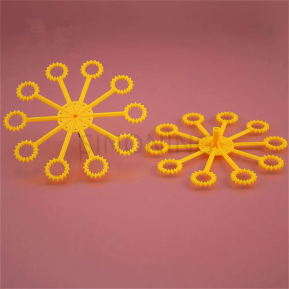 Tête de bulle circulaire avec trou de 2mm, 50 pièces, machine à bulles manuelle et automatique, modèle de bricolage, matériaux manuels