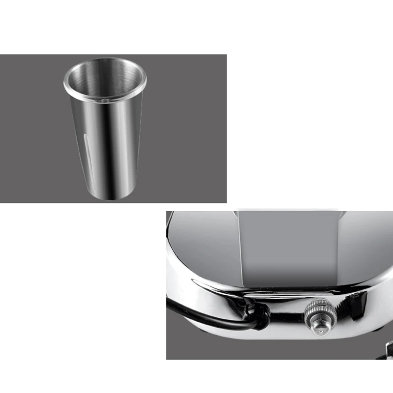 ماكينة صنع مخفوق الحليب التجارية الفاخرة ذات الرأس المزدوج، خلاطات اللبن الكهربائية، خلاط خلط رغوة الشاي والحليب