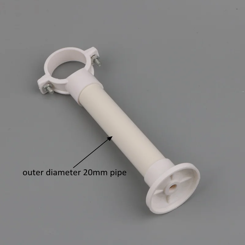 5pcs 20mm 25mm 32mm 40mm PVC Water Pipe Clamp PVC Pipe Support PPR Pipe Bracket Garden irrigation Connector Hard Tube Clamp